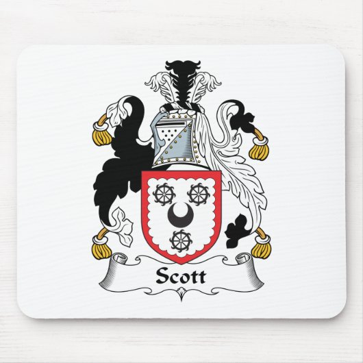 Scott Family Crest Muismat (Voorkant)