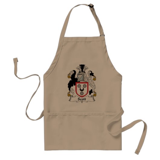 Scott Family Crest Standaard Schort (Voorkant)