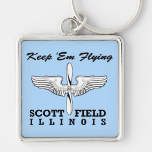 Scott Field, Belleville, IL Sleutelhanger