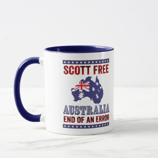 Scott Free Australia Einde van een fout Mok (Links)