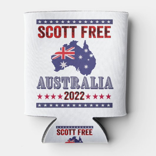 Scott Free - Australië 2022 Blikjeskoeler (Voorkant)