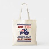 Scott Free - Australië Einde van een fout Tote Bag (Achterkant)