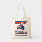 Scott Free - Australië Einde van een fout Tote Bag (Voorkant)