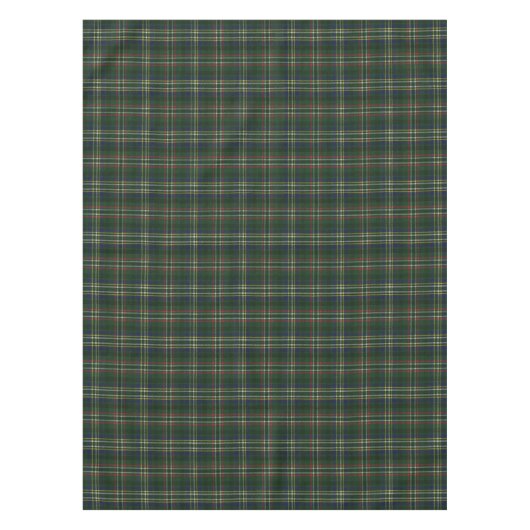 Scott Green Modern Original Scottish Tartan Tafelkleed (Voorkant)
