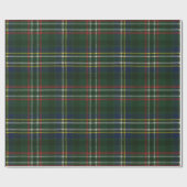 Scott Green Modern Scottish Tartan Cadeaupapier (Vlak)