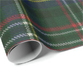 Scott Green Modern Scottish Tartan Cadeaupapier (Rol Hoek)