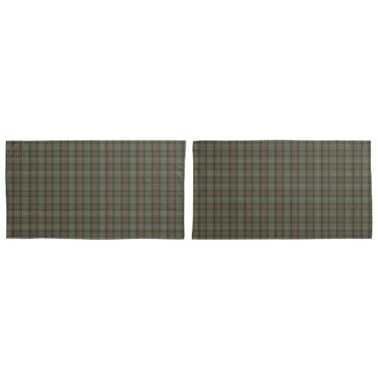 Scott Green Weathered Original Scottish Tartan Kussensloop (Voorkant-Set)