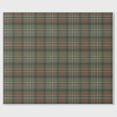 Scott Green Weathered Scottish Tartan Cadeaupapier (Vlak)