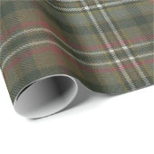 Scott Green Weathered Scottish Tartan Cadeaupapier (Rol Hoek)