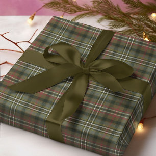 Scott Green Weathered Scottish Tartan Cadeaupapier