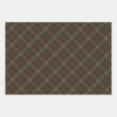 Scott Hunting Modern Scottish Tartan Inpakpapier Vel (Voorkant)