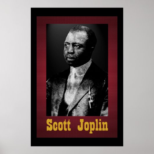 Scott Joplin 36 x 24 Poster (Voorkant)