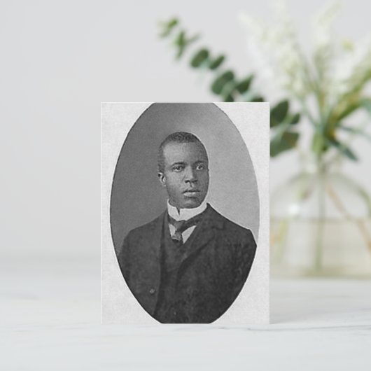 scott joplin briefkaart (Staand voorkant)