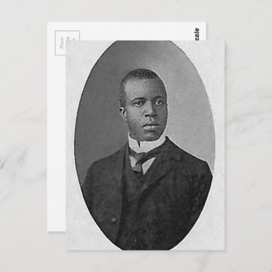 scott joplin briefkaart (Voorkant / Achterkant)