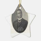 Scott Joplin Keramisch Ornament (Links)