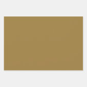 Scott Mosterd Blauw Moderne Schotse Tartan Inpakpapier Vel (Voorkant 3)