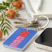 Scott periodieke lijst naam het sleutelwoord sleutelhanger (Voorkant Rechts)