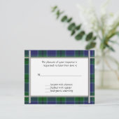 Scott Play Wedding RSVP-kaart RSVP Kaartje (Staand voorkant)