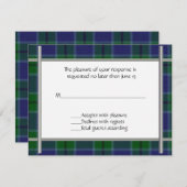 Scott Play Wedding RSVP-kaart RSVP Kaartje (Voorkant / Achterkant)