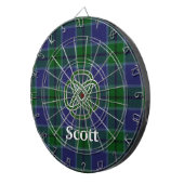 Scott Pset met Celtic Knot Dart Board Dartbord (Voorkant Rechts)
