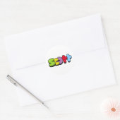 Scott Ronde Sticker (Envelop)