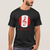 Scott Ruhs Logo en laat de muziek spelen! T-Shirt (Voorkant)
