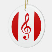 Scott Ruhs Logo Keramisch Ornament (Links)