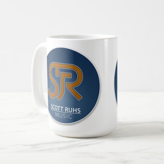 Scott Ruhs Logo Koffiemok (Voorkant links)