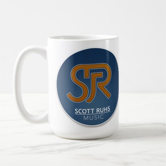 Scott Ruhs Logo Koffiemok (Links)