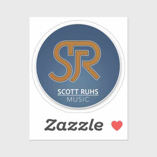 Scott Ruhs Logo Sticker (Vel)