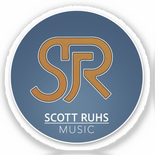 Scott Ruhs Logo Sticker (Voorkant)