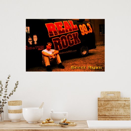 Scott Ryan Poster (Keuken)