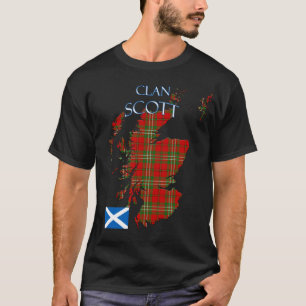Scott Scottish Clan Tartan Schotland T-shirt