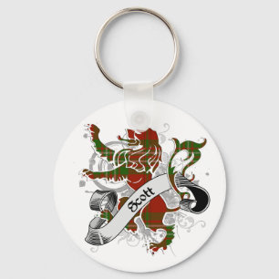 Scott Tartan Lion Sleutelhanger