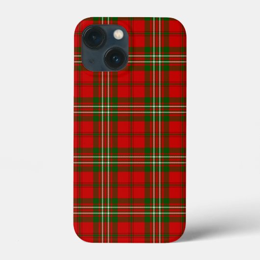 Scott tartan red green plaid Case-Mate iPhone case (Achterkant)