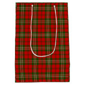 Scott tartan red green plaid medium cadeauzakje (Achterkant)
