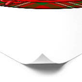 Scott Tartan Scottish Play Lion Rampant Perfect Poster (Hoek)