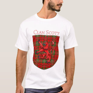 Scott Tartan Scottish Play Lion Rampant T-shirt
