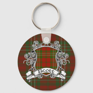 Scott Tartan Shield Sleutelhanger