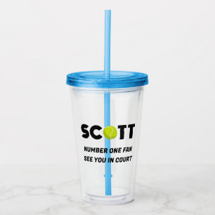 Scott Tennis Acryl Drinkbeker