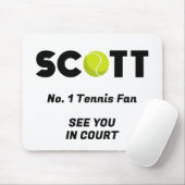 Scott Tennis Muismat (Met muis)