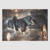 Scott Terrier Dog - Decoupage - Tissuepapier (Voorkant)