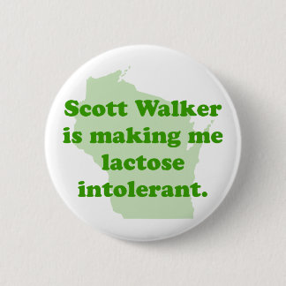 Scott Walker intolerantie Ronde Button 5,7 Cm