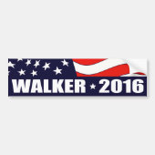 Scott Walker President 2016 Bumpersticker (Voorkant)