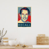 Scott Walker Recall Poster (Keuken)
