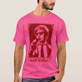 Scott Walker Retro Fan Design T-shirt