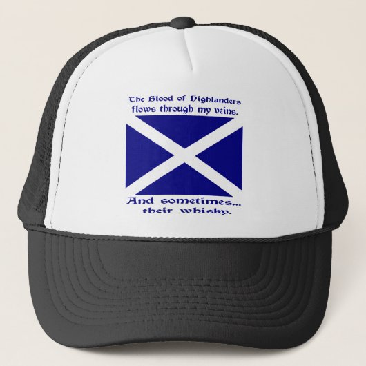Scott Whisky St. Andrew Trucker Pet (Voorkant)