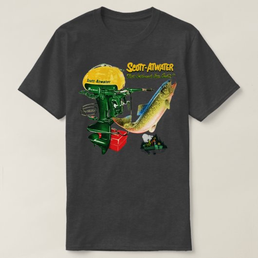 ScottAtwater Buitenboordmotor T-shirt (Design voorkant)
