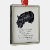 Scottie Aandenken Ornament (Rechts)