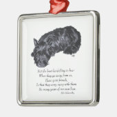 Scottie Aandenken Ornament (Links)